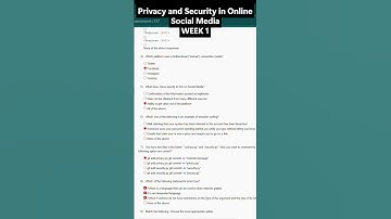 NPTEL Privacy and Security in Online Social Media Week 1 Assignment Answers | July–Dec 2025