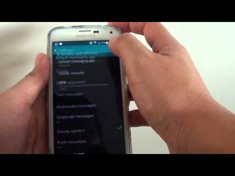 Samsung Galaxy S5: How to Set SMS Text Messaging as the Default App