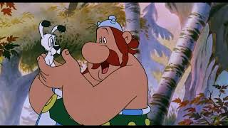 Asterix i Amerika. obelix fångade två fågelar