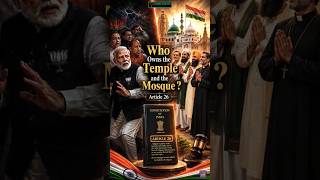 Article 26 | Who Owns the Temple and the Mosque? | Religious Freedom in India Explained 🔥 #viral