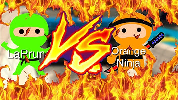 Pixel Gun 3D 1v1 Orange Ninja