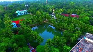 Filming a drone plane for picturesque scenes