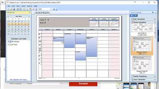 outlook 2016 print multiple calendars at one time by chris menard