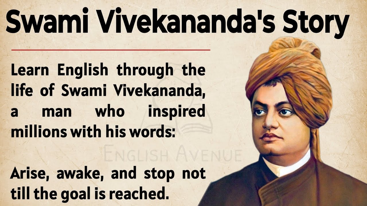 Outline Video The Story of Swami Vivekananda || Learn English Through Story 🔥|| Graded Reader - Listening Practice