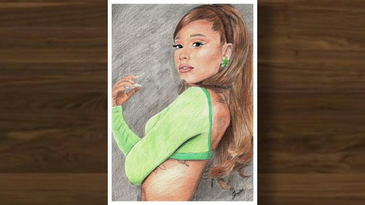 Drawing - Ariana Grande|| ASG Draws - YouTube