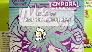 EP-92: More Pokemon Pack Opening - Temporal Forces! #pokemon #pokemontcg #pokemoncards #etb