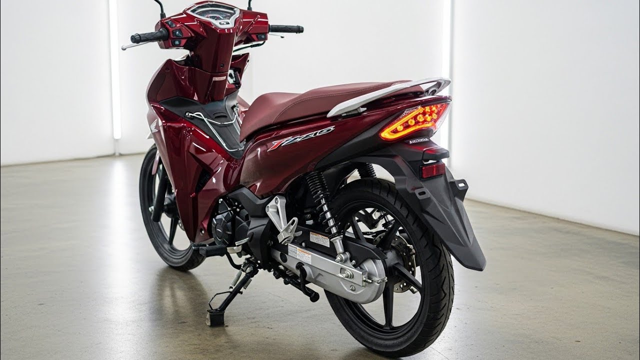 2026 Honda Wave 125i Special Edition Maroon – รถมอเตอร์ไซค์สุดหรูที่ทุกคนต้องเหลียว!