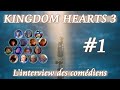 Kingdom hearts 3 vf  linterview des comdiens 1