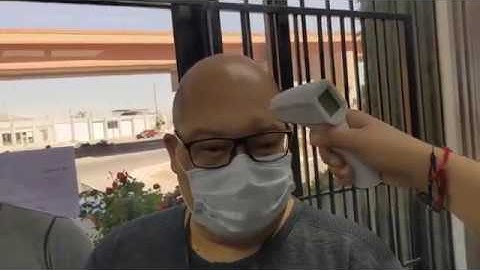 Testing Fever Screening/Detection Camera on EPCOM Entrance