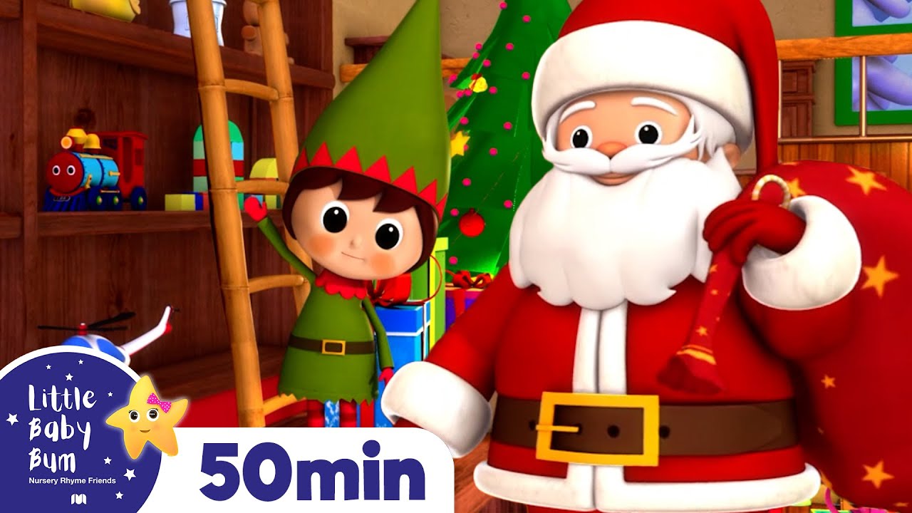 ⁣Jingle Bells - Christmas Songs for Kids | Baby Nursery Rhymes | Little Baby Bum