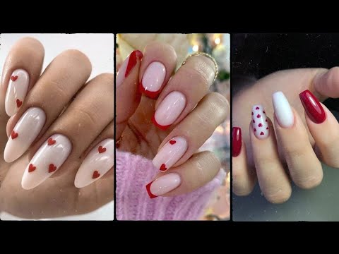 Heart Glory Nail Art Design idea Valentine day 2023 - YouTube