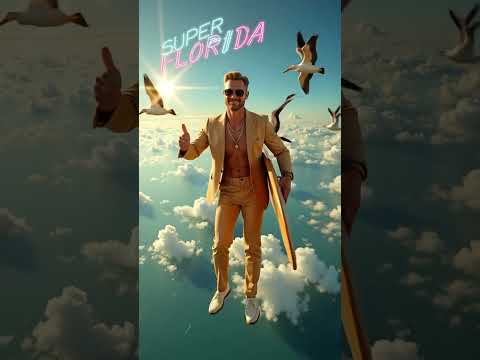 When Florida Man goes superhero mode 🦩☀️