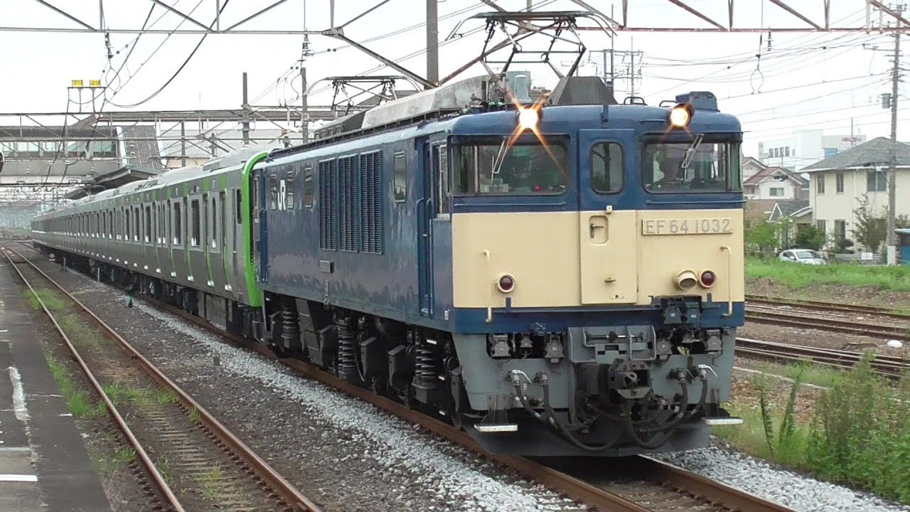 2019年9月3日 夏の終わりに 高崎線を駆け抜けて行く 山手線 新型