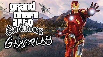 How to install IRONMAN mod in GTA San Andreas And Gameplay controls