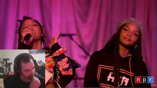 Rock Reacts to "Wonder What She Thinks of Me" Chloe x Halle: Tiny Desk (Home) Concert Pt 5 of 5