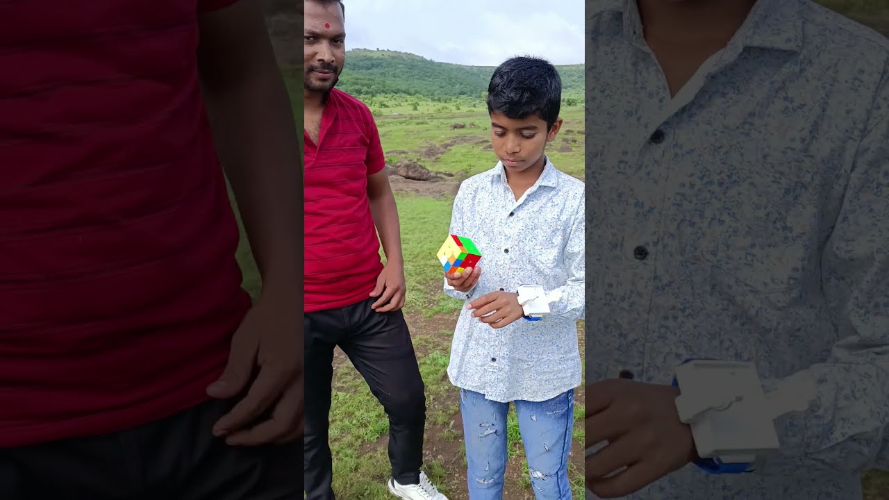 1 Second Cube Solving Magic Trick Shorts Ytshorts Viralvideo Comedy