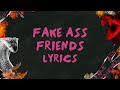 Set it off  fake ass friends lyrics