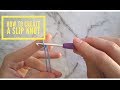 The EASIEST way to create a Slip Knot - HOW TO CROCHET FOR BEGINNERS - Lesson 1