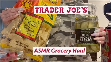 ASMR Gum Chewing Trader Joe