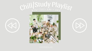 b t s • t x t • e n h y p e n • s t r a y  k i d s ~ chill/study/relax playlist 2022