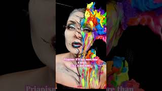 #Priapism #everythingsgonnabeokay #lipsync #creativemakeup