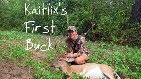 Kaitlin's First Buck!!!