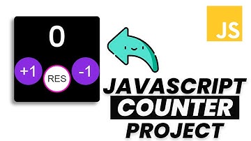 Counter Javascript Project Tutorial (source code)