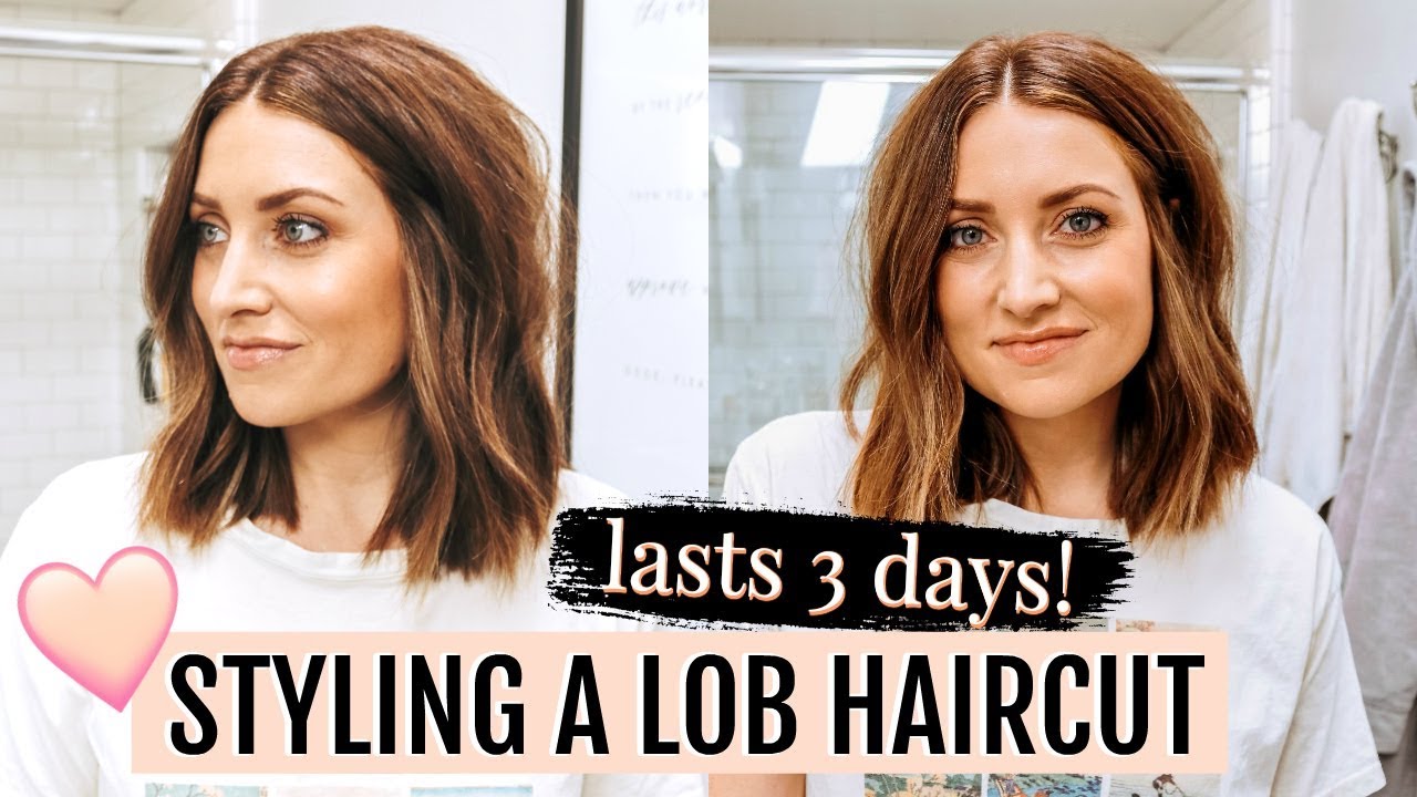 HOW TO STYLE A LOB // EASY WAVES HAIR TUTORIAL | Kendra Atkins - YouTube