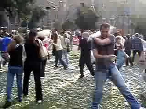 Pillow Fight in Sydney 1