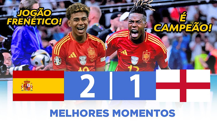 ESPANHA CAMPEÃ DA EURO 2024- ESPANHA 2 X 1 INGLATERRA| MELHORES MOMENTOS HD EUROCOPA