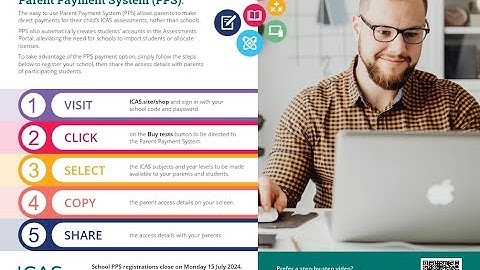 ICAS Assessments: Learn how to set up the Parent Payment System for your school