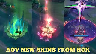 AOV 3 NEW SKINS FROM HOK | HOK x AOV x LIMBO