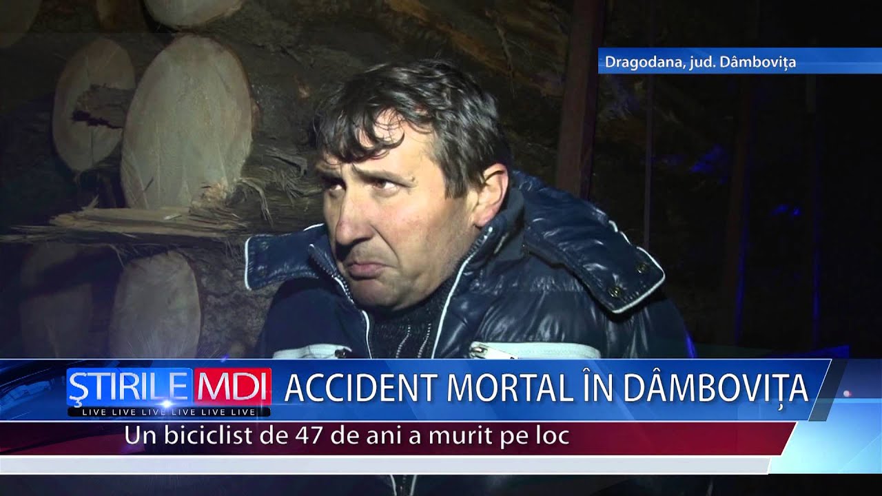 Accident Mortal In Dambovița Mdi Tv Youtube