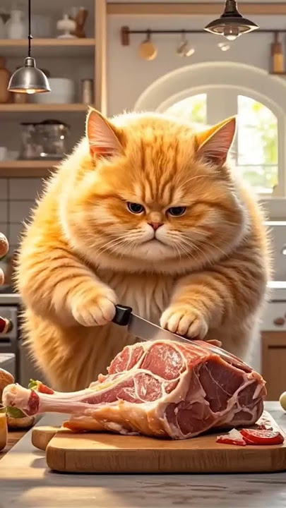 Ai viral cat vs gote