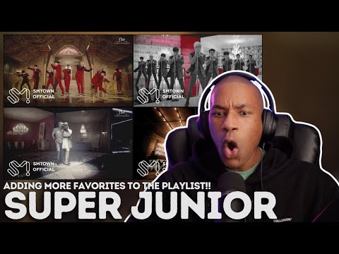 SUPER JUNIOR | Mamacita, This Is Love, Evanesce, Devil MV REACTION