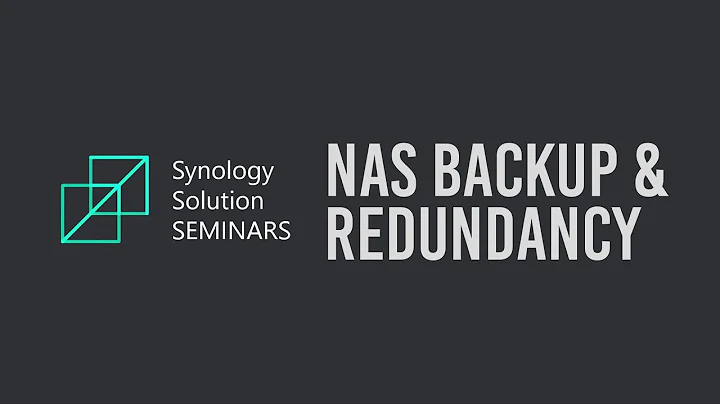 NAS Backup and Redundancy Best Practices | Synology Webinar - DayDayNews