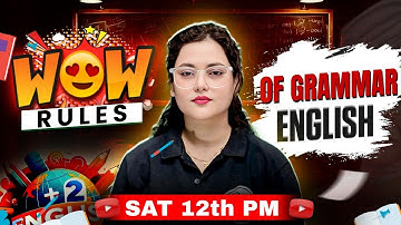 Bank Exams 2025 | Wow Rules of Grammar | English Grammar Rules | by Rupam Ma