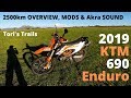 2019 KTM 690 Enduro - Walkaround, mods, Akrapovic SOUND TEST.