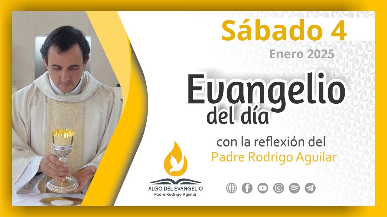 Evangelio de hoy l 4 de enero de 2025 l Feria de navidad l san Juan 1 ...