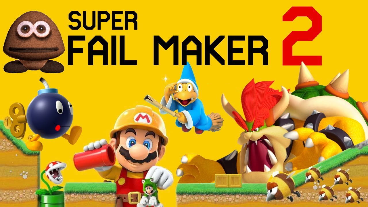Super F Fail Coming Soon... Super Fail Maker 2! - YouTube