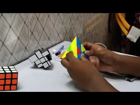 Solving 3 different rubix cube in 6 minutes