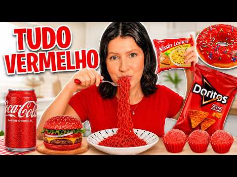 VLOG | 24 HOURS EATING ONLY ONE COLOR! (I CHALLENGED A SUBSCRIBER!)
