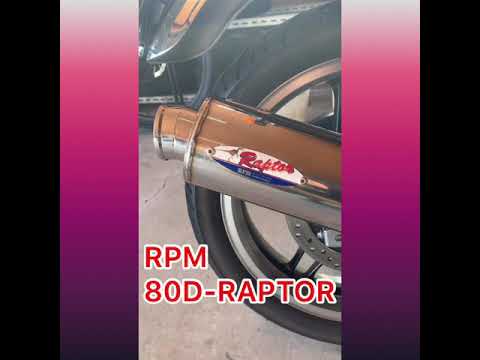 CB RPM D RAPTOR スリップオン   YouTube