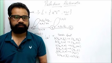 Pushdown Automata Example | a^n b^n | PDA | TOC | Automata | By :- Harendra Sharma