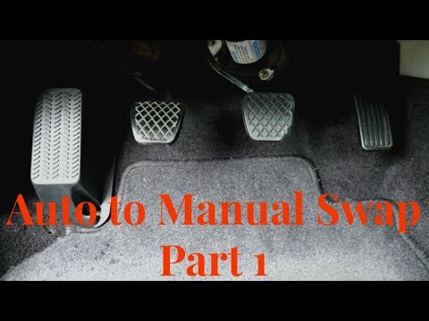 Honda Auto To Manual Swap (Part 1)