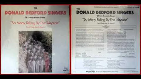 The Donald Bedford Singers of San Antonio Texas / So Many Falling by The Wayside