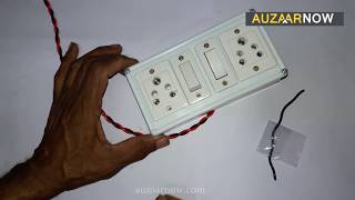 Electric Board Wiring Connection | How To Make An Electric Extension Board