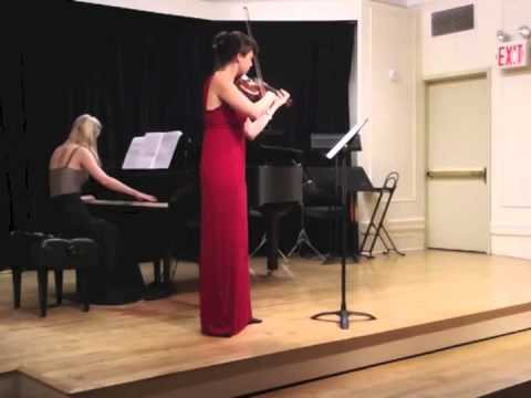 Violin and Piano sonata No. 2 "September 11th" Masha Lankovsky, Violin Katya Mihailova, Piano