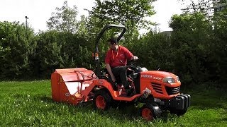 Kubota Bx 2350 mit Ortolan T10