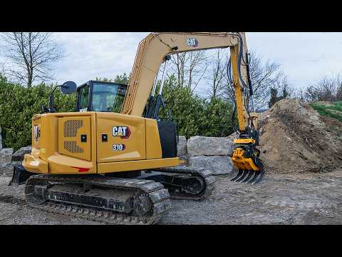 Cleaning Up Moving Huge Stones With TMK MultiGrab S
